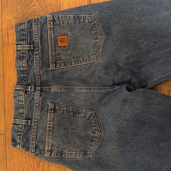 Carhartt Jeans, Blue Denim Relaxed Fit Men's 33x34 - Picture 5 of 7